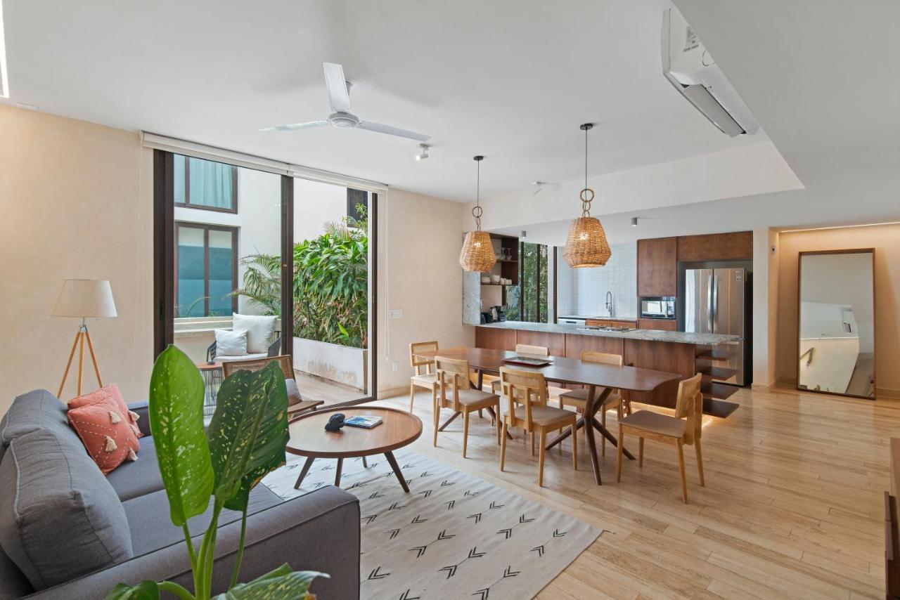 205 Perfect Location 3 Bedrooms Apartment Tulum Esterno foto